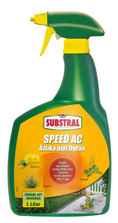 Substral Speed AC 1L spray ryhmässä Husqvarnan metsä- ja puutarhatuotteet / Ruohonsiemenet, Nurmikon lannoite / Viljely @ GPLSHOP (41969)