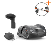 Husqvarna Automower® 410XE Nera Robottiruohonleikkuri kanssa EPOS plug-in kit
