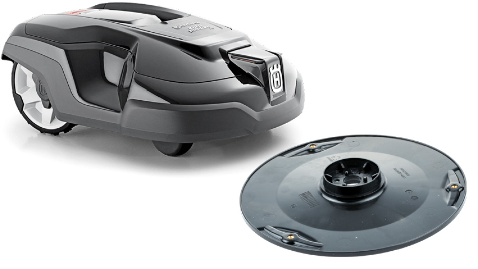 Terälevyn vaihtaminen Husqvarna Automower -malleissa 310, 315 ja 315X