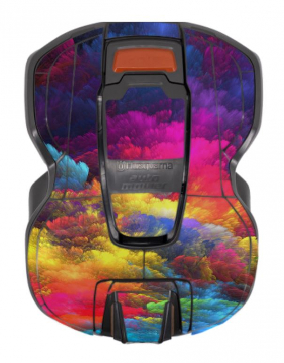 Tarrasarja mallille Automower 305 - 2020> colour explosion ryhmässä Lisälaitteet Robottiruohonleikkurit / Tarrasarja @ GPLSHOP (305-20-123917269)