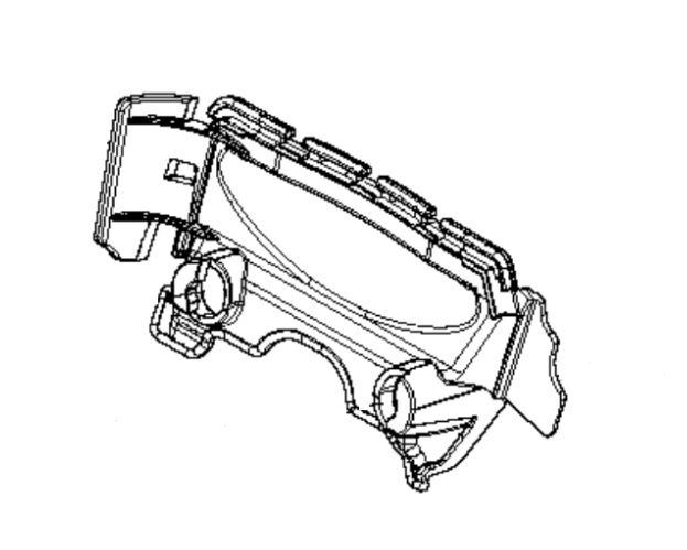 Suojaus 5011820-01 ryhmässä Varaosat / Varaosat Moottorisahat / Varaosat Husqvarna 572XP/G @ GPLSHOP (5011820-01)