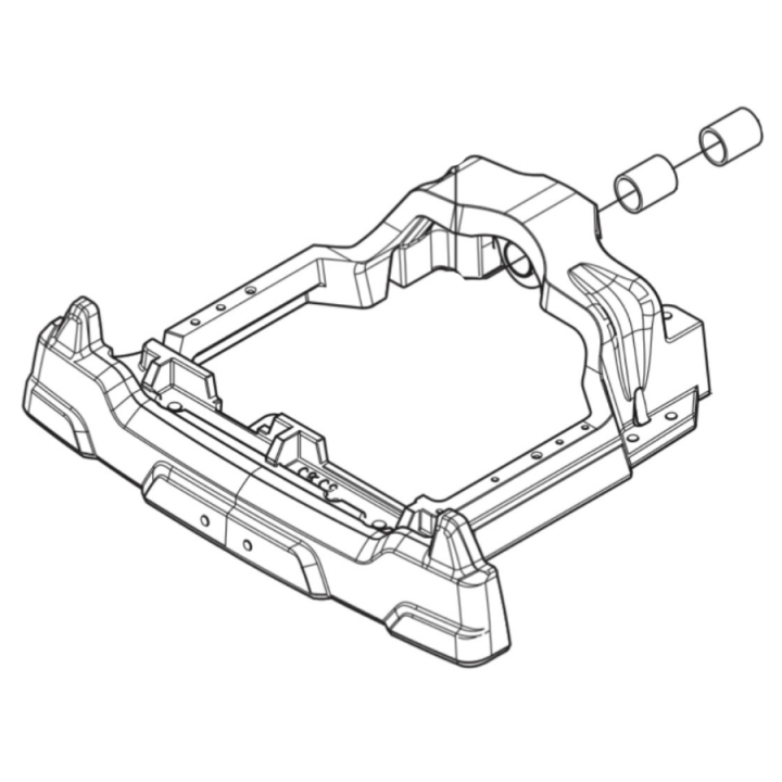 Runko, takaosa ryhmässä Varaosat / Rider Varaosat / Varaosat Husqvarna Rider 420 TSX AWD @ GPLSHOP (5017508-01)