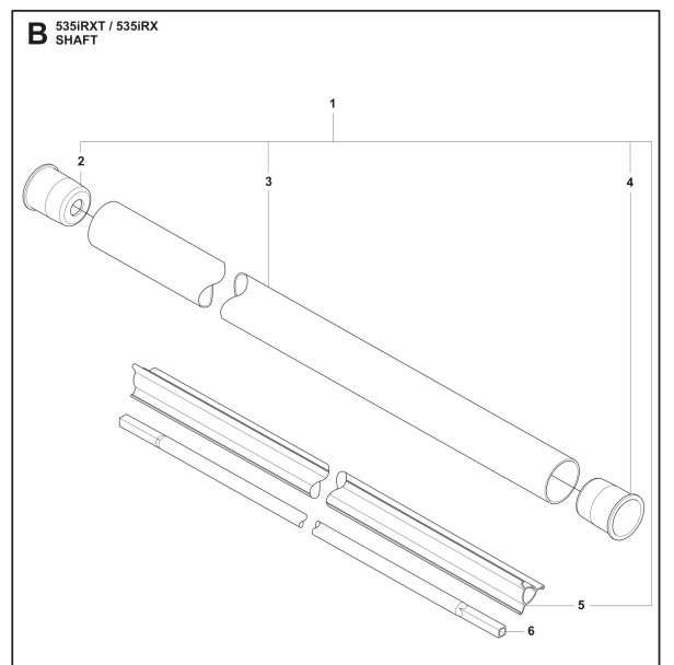 Tube Assy ryhmässä Varaosat / Varaosat Raivaussahat / Varaosat Husqvarna 535iRXT @ GPLSHOP (5019197-03)