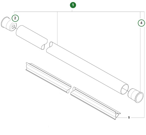 Tube Assy ryhmässä Varaosat / Varaosat Raivaussahat / Varaosat Husqvarna 535iRXT @ GPLSHOP (5019197-03)