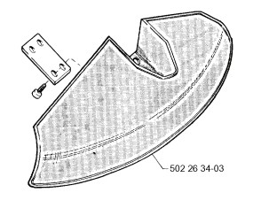 Roiskesuoja 5022634-03 ryhmässä  @ GPLSHOP (5022634-03)
