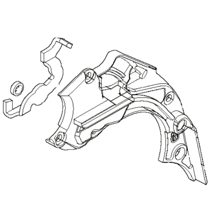 Kansi Kpl 5024469-01 ryhmässä Varaosat / Varaosat Moottorisahat / Varaosat Husqvarna 440E/Triobrake @ GPLSHOP (5024469-01)