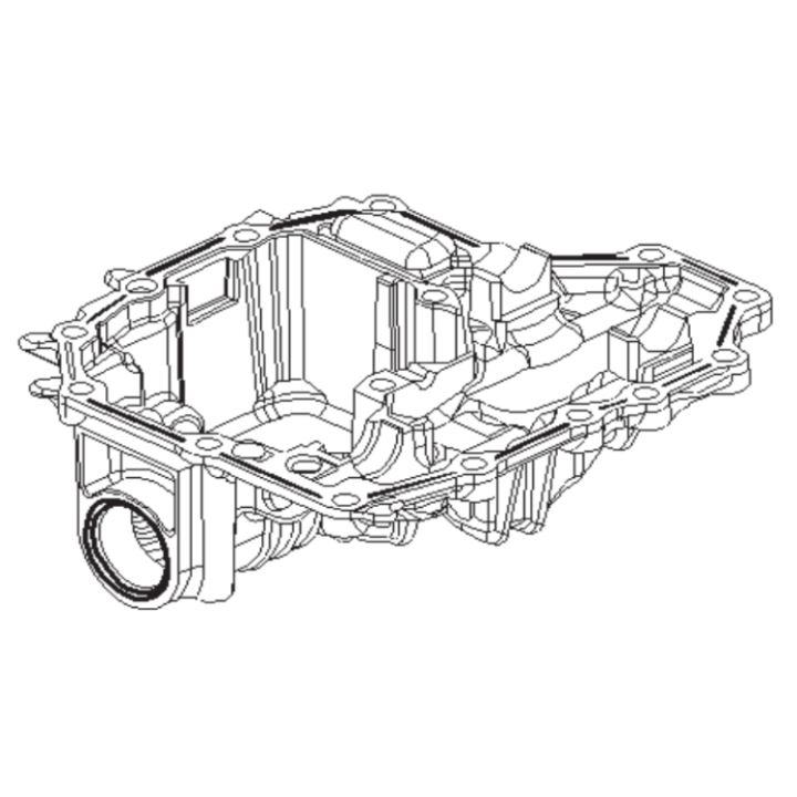 Vaihteiston kansi ryhmässä Varaosat / Rider Varaosat / Varaosat Husqvarna Rider 320X AWD @ GPLSHOP (5028520-01)