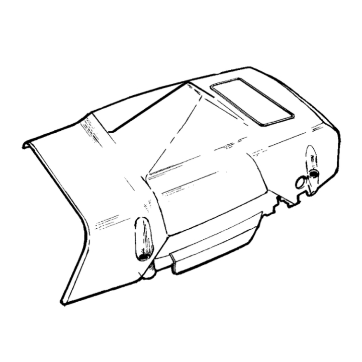 Sylinterin Kansi Std,, Täydellinen 5036974-01 ryhmässä  @ GPLSHOP (5036974-01)