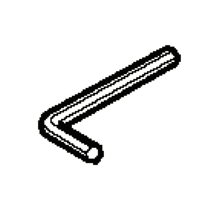 Kuusiokoloavain ryhmässä Varaosat / Varaosat Pensasleikkurit / Varaosat Husqvarna 123HD60 @ GPLSHOP (5040444-01)