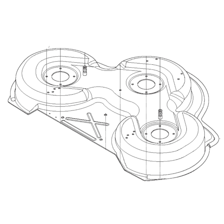 Klipsisuojus Kpl ryhmässä Varaosat / Rider Varaosat / Varaosat Husqvarna Rider 422 TS AWD @ GPLSHOP (5045699-01)