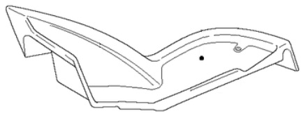 Jalkalevy ryhmässä Varaosat / Rider Varaosat / Varaosat Husqvarna Rider 422 TS AWD @ GPLSHOP (5050990-01)