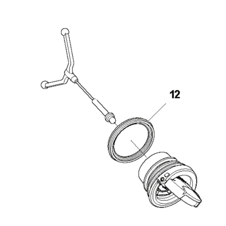 Tiivistys 5054110-01 ryhmässä Varaosat / Varaosat Moottorisahat / Varaosat Husqvarna T540XP @ GPLSHOP (5054110-01)