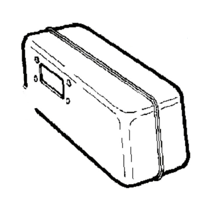 Äänenvaimennin ryhmässä Varaosat / Rider Varaosat / Varaosat Husqvarna Rider Proflex 1200 @ GPLSHOP (5069293-02)