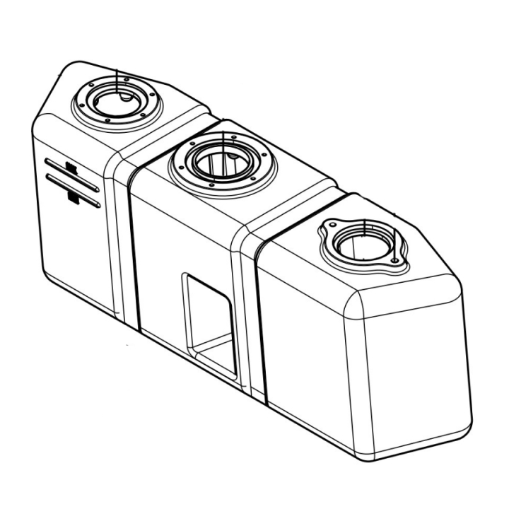Hydraulinen Säiliö 5160396-01 ryhmässä  @ GPLSHOP (5160396-01)