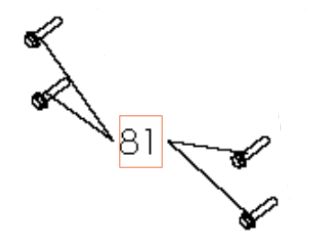 Ruuvi 5196534-13 ryhmässä  @ GPLSHOP (5196534-13)