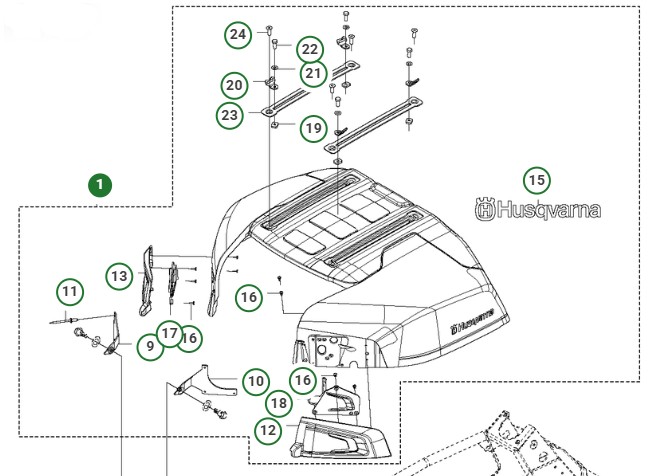 ENGINE HOOD ASSY WITH HINGES & ryhmässä  @ GPLSHOP (5293548-07)