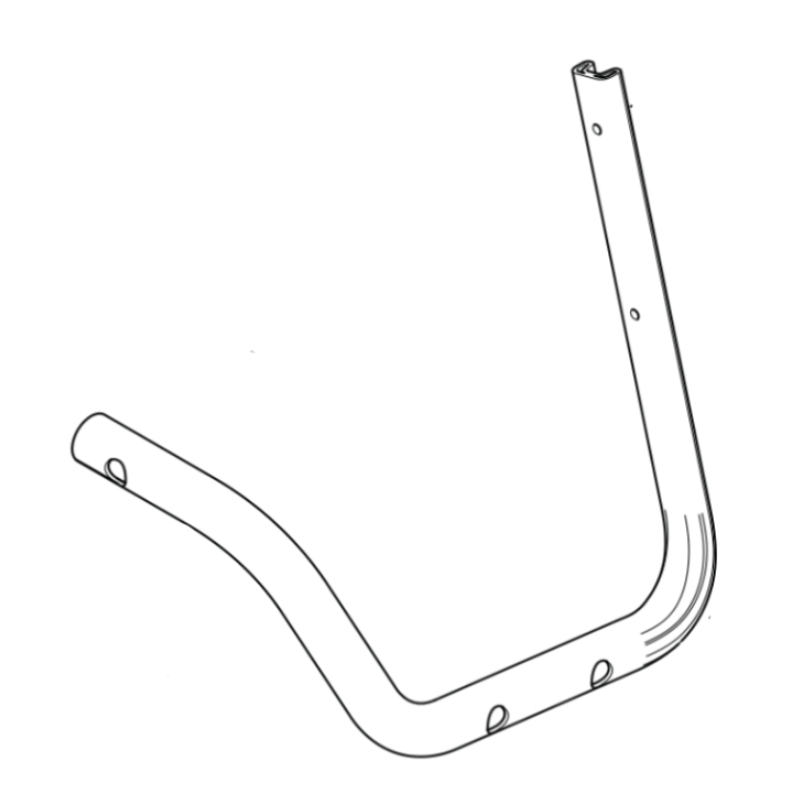 Frame Assy vasen puskuri ryhmässä Varaosat / Varaosat Lehtipuhaltimet / Varaosat Husqvarna 550iBTX @ GPLSHOP (5310179-01)