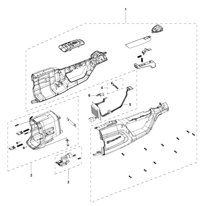 Kansi ryhmässä Varaosat / Varaosat Pensasleikkurit / Varaosat Husqvarna 120iTK4-H @ GPLSHOP (5311467-04)