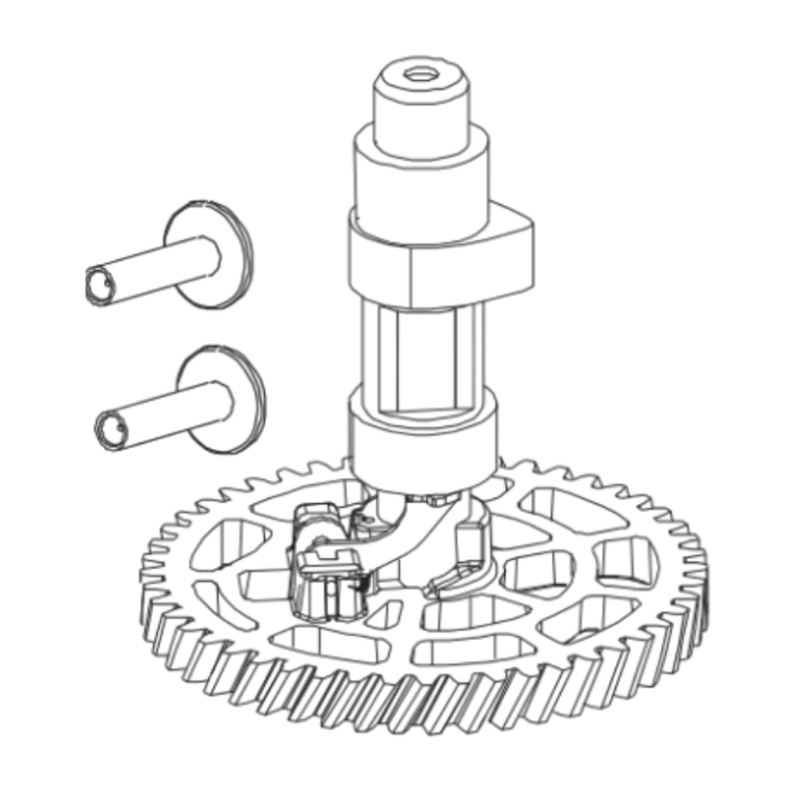 Nokka-akseli 5311476-99 ryhmässä @ GPLSHOP (5311476-99)