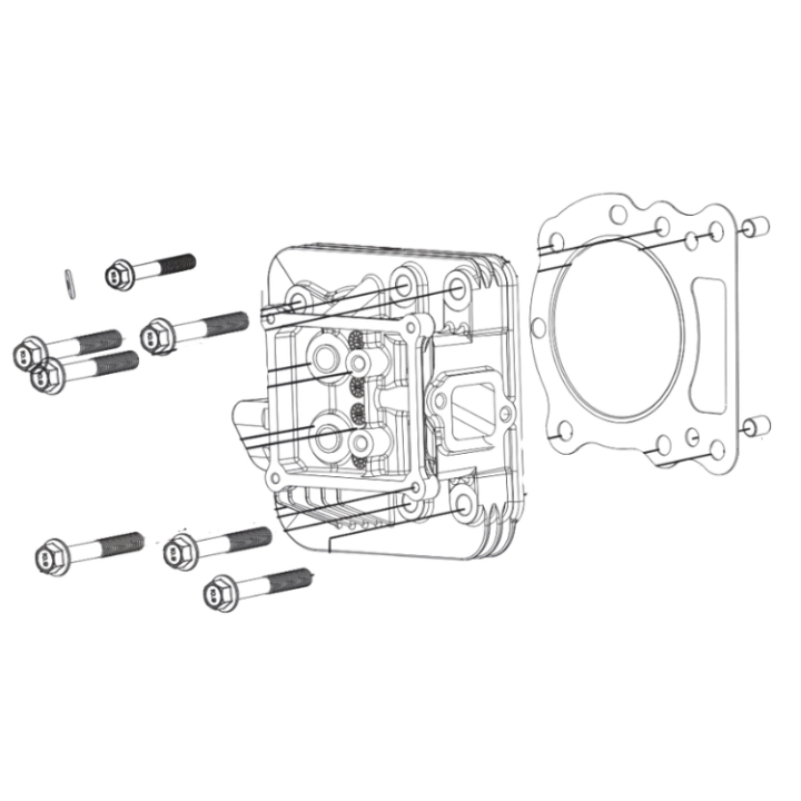 Sylinterikannen sarja ryhmässä Varaosat / Rider Varaosat / Varaosat Husqvarna Rider 320X AWD @ GPLSHOP (5311477-26)