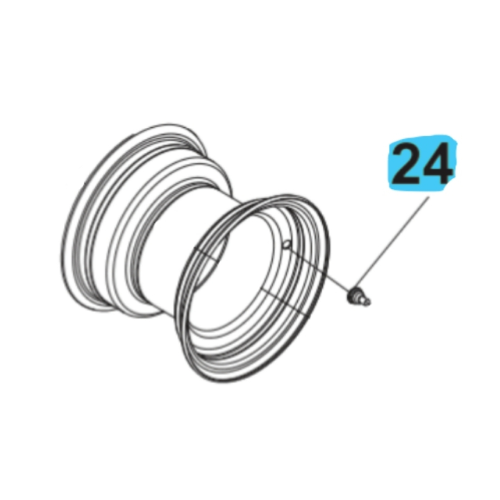 Venttiilin nippa ryhmässä  @ GPLSHOP (5311481-06)