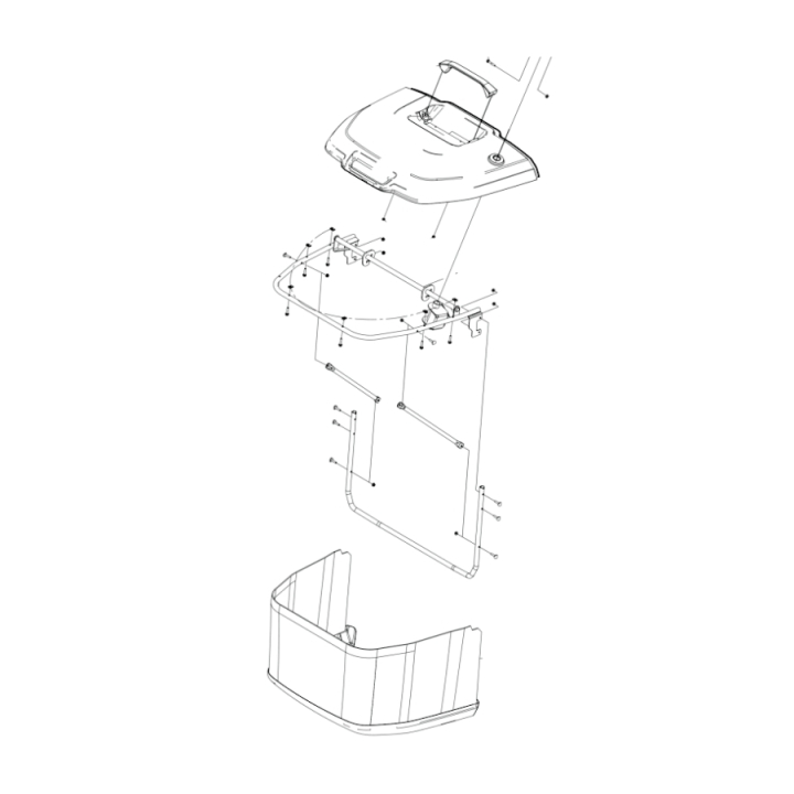 Grass Bag Assy ryhmässä Varaosat / Puutarhatraktorit Varaosat / Varaosat Husqvarna TC 114 @ GPLSHOP (5311482-08)