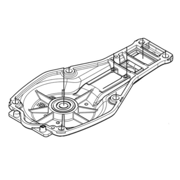 Kansi Assy Coarse Cut 5311953-02 ryhmässä  @ GPLSHOP (5311953-02)