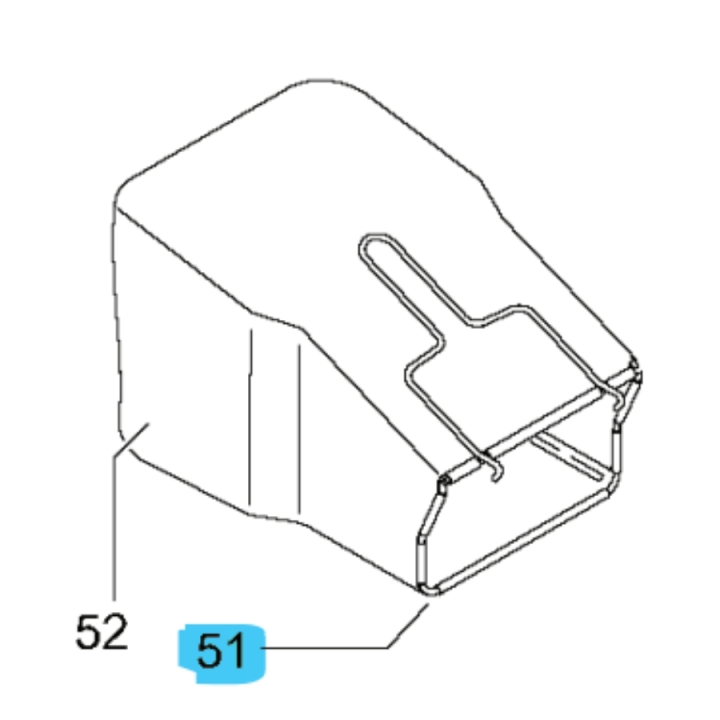 Säkin runko 5312132-62 ryhmässä @ GPLSHOP (5312132-62)