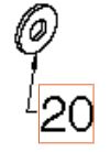 Lokero 5321554-15 ryhmässä Varaosat / Varaosat Husqvarna-lumilingoille / Varaosat Husqvarna ST330P @ GPLSHOP (5321554-15)