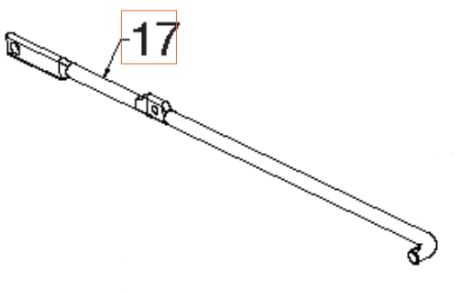 Rod 5324025-68 ryhmässä Varaosat / Varaosat Husqvarna-lumilingoille / Varaosat Husqvarna 276EP @ GPLSHOP (5324025-68)