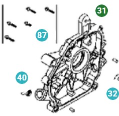 Asuminen 5324437-73 ryhmässä Varaosat / Varaosat Husqvarna Puutarhajyrsimet / Varaosat Husqvarna TF224 @ GPLSHOP (5324437-73)