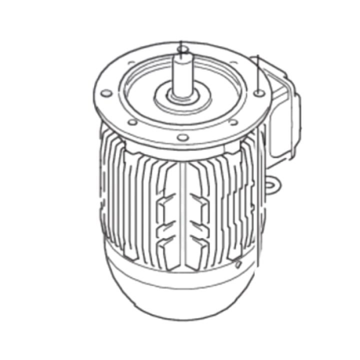 Moottori Blast 7.5Kw Weg Ie3 ryhmässä  @ GPLSHOP (5340536-02)