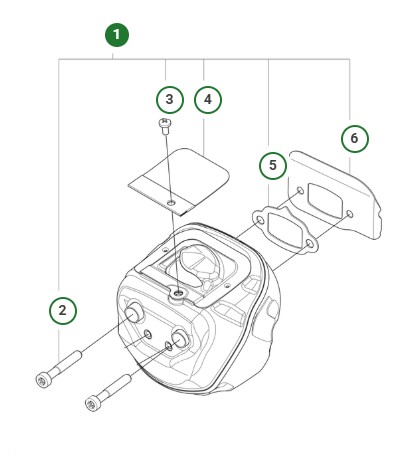 Äänenvaimenninsarja 564XPG ryhmässä @ GPLSHOP (5361817-01)