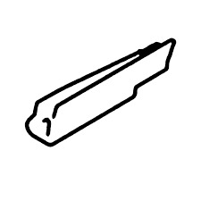 Kumitulpan oikea kotelo 5366292-01 ryhmässä Varaosat / Varaosat Moottorisahat / Varaosat Husqvarna 240i @ GPLSHOP (5366292-01)