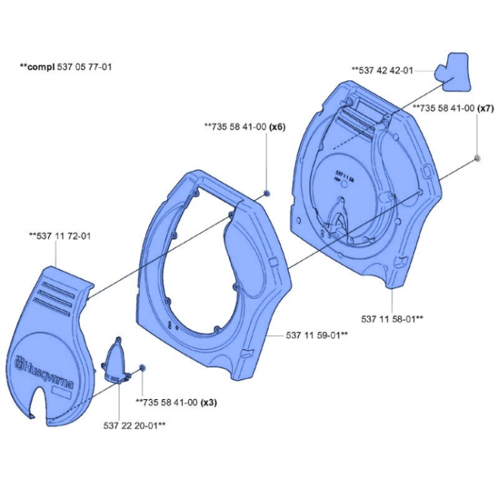Kansi Kpl 5370577-01 ryhmässä  @ GPLSHOP (5370577-01)