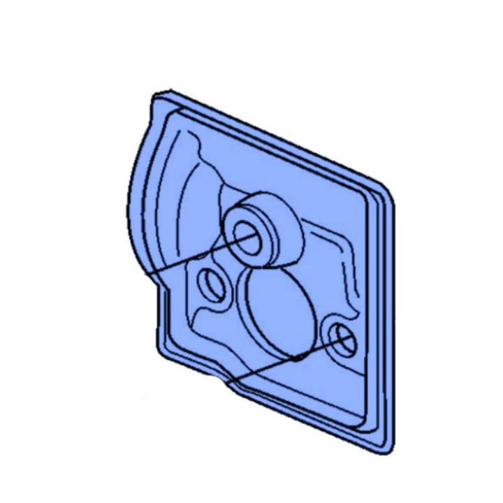 Ilmansuodattimen Pohja 5370760-02 ryhmässä  @ GPLSHOP (5370760-02)