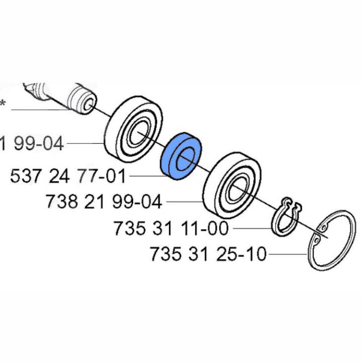 Välinen Hiha 5372477-01 ryhmässä  @ GPLSHOP (5372477-01)