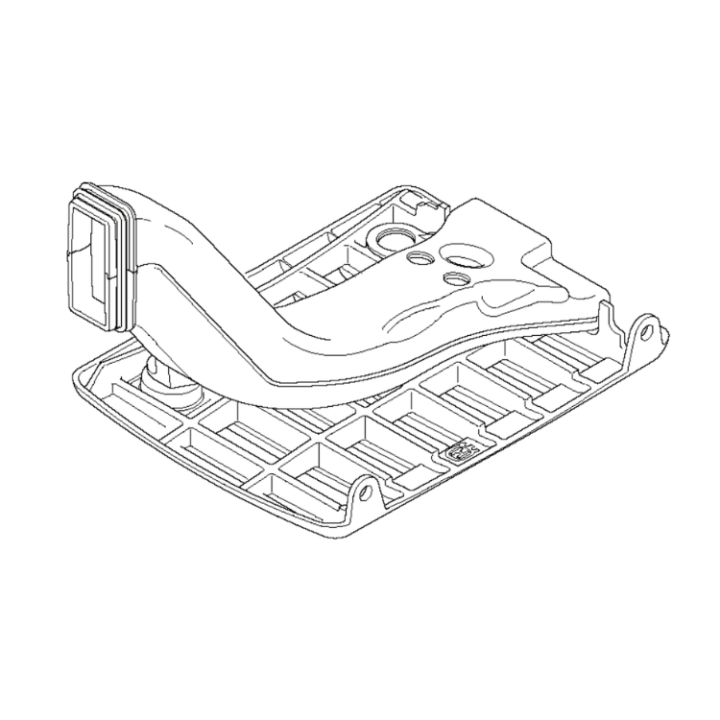 Ilmakanava 5373510-01 ryhmässä Varaosat / Varaosat Raivaussahat / Varaosat Husqvarna 555RXT @ GPLSHOP (5373510-01)