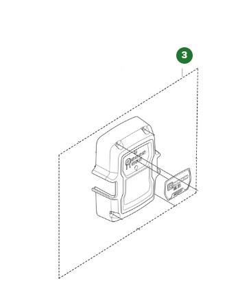 Kansi Husqvarna B330X ryhmässä Varaosat / Varaosat BLi-akut ja -laturit / Varaosat Husqvarna B330X @ GPLSHOP (5386546-01)