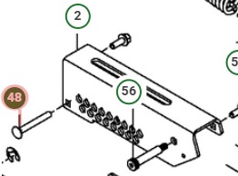 8/3-16 X 3` Carr-pultti 5391227-28 ryhmässä  @ GPLSHOP (5391227-28)
