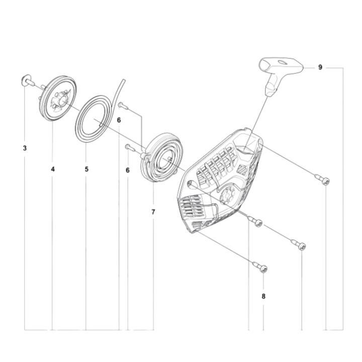 Käynnistin Husqvarna 564XP ryhmässä  @ GPLSHOP (5402235-01)