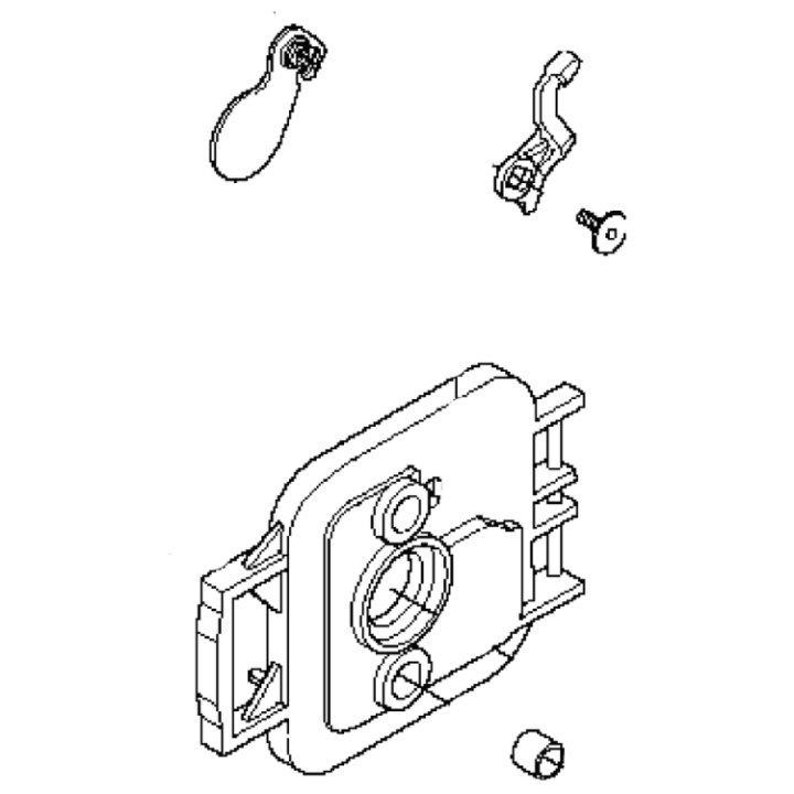 Suodattimen pidike ryhmässä Varaosat / Varaosat Pensasleikkurit / Varaosat Husqvarna 123HD60 @ GPLSHOP (5442936-01)