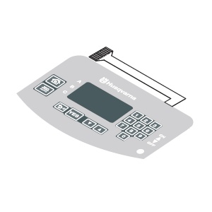 Keyboard 5449001-01 ryhmässä Varaosat Robottiruohonleikkurit / Varaosat Husqvarna Automower® 220 AC / Automower 220 AC - 2015 @ GPLSHOP (5449001-01)