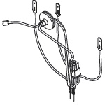 Wiring Charing base ryhmässä Varaosat Robottiruohonleikkurit / Varaosat Husqvarna Automower® 220 AC / Automower 220 AC - 2008 @ GPLSHOP (5449838-01)