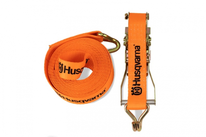 Husqvarna kiristyshihna J-koukulla 5000 kg ryhmässä Husqvarnan metsä- ja puutarhatuotteet / Husqvarna Moottorisahat / Tuotteet Moottorisahat @ GPLSHOP (5462475-03)