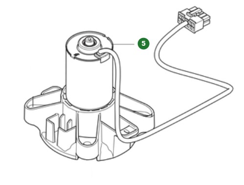 Etuleikkuumoottori Gardena Sileno Max, Sileno Free ryhmässä Varaosat Robottiruohonleikkurit / Varaosat Gardena Smart Sileno Max / Gardena Smart Sileno Max - 2025 @ GPLSHOP (5466779-02)