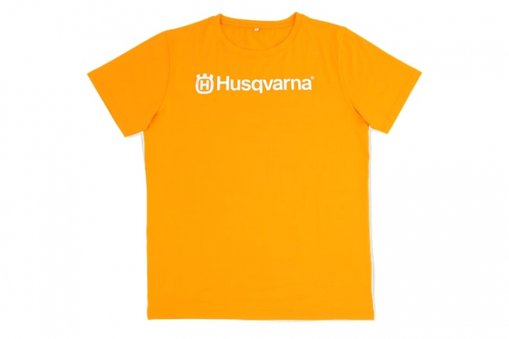 Husqvarna T-Shirt Oranssi ryhmässä Husqvarnan metsä- ja puutarhatuotteet / Husqvarna Työvaatteet/laitteet / Työvaatteet / Tuotteet @ GPLSHOP (5471431)