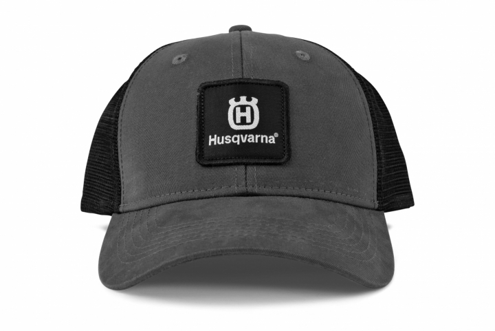 Husqvarna cap trucker dark grey ryhmässä Husqvarnan metsä- ja puutarhatuotteet / Husqvarna Työvaatteet/laitteet / Vapaa-ajan vaatteet Xplorer @ GPLSHOP (5471556-01)