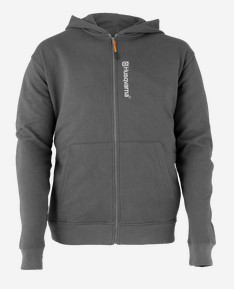 Husqvarna Hoodie Musta / tummanharmaa, L ryhmässä Husqvarnan metsä- ja puutarhatuotteet / Husqvarna Työvaatteet/laitteet / Työvaatteet / Tuotteet @ GPLSHOP (5471588-54)