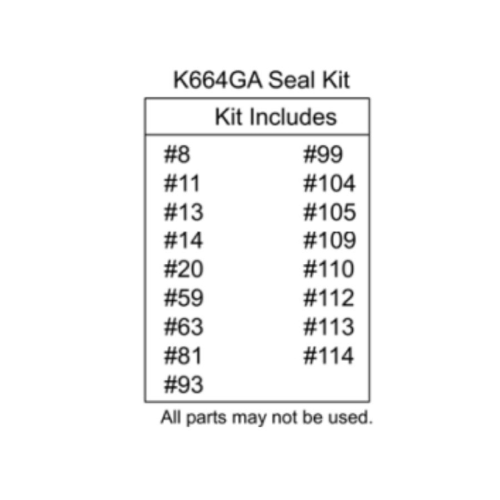 Tiiviste ryhmässä Varaosat / Rider Varaosat / Varaosat Husqvarna Rider Proflex 21 AWD @ GPLSHOP (5742149-01)